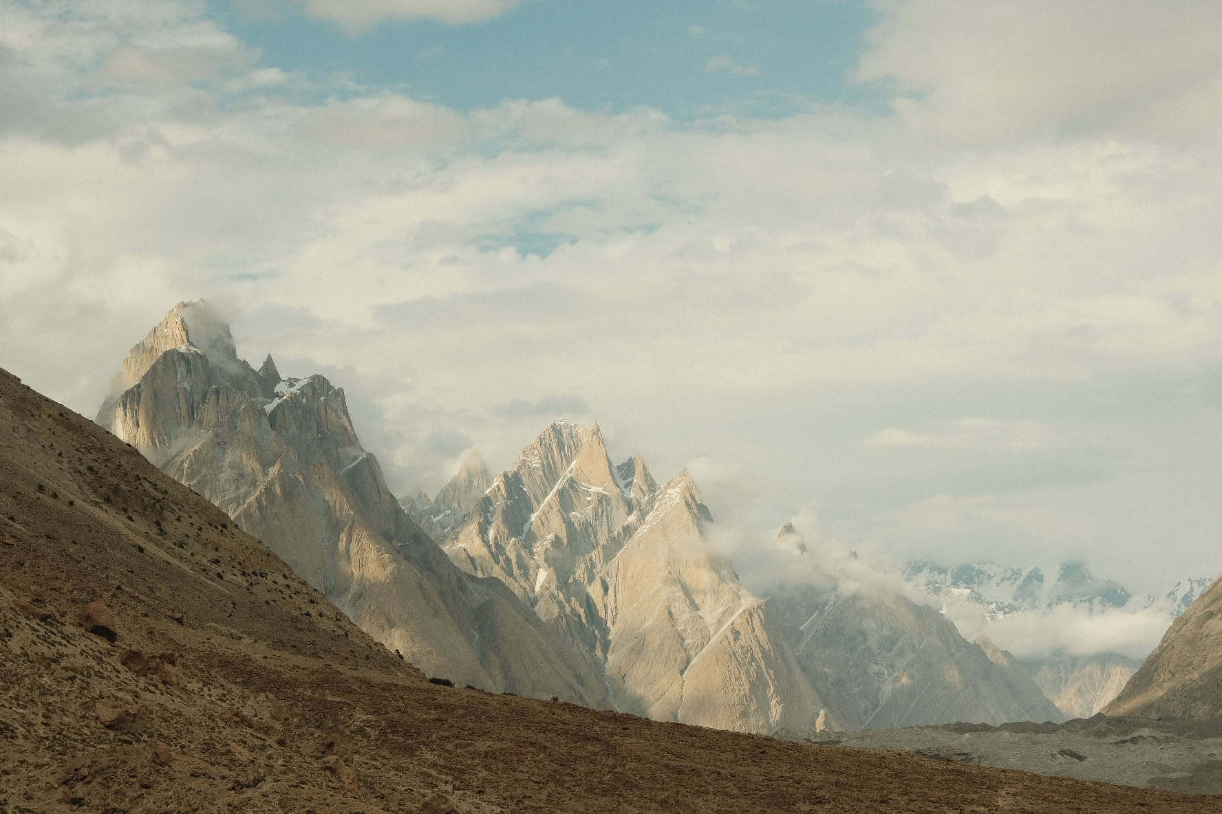 Pakistan Karakoram Trekking The Wildlinger K2 basecamp Broad Peak basecamp Gondogoro La