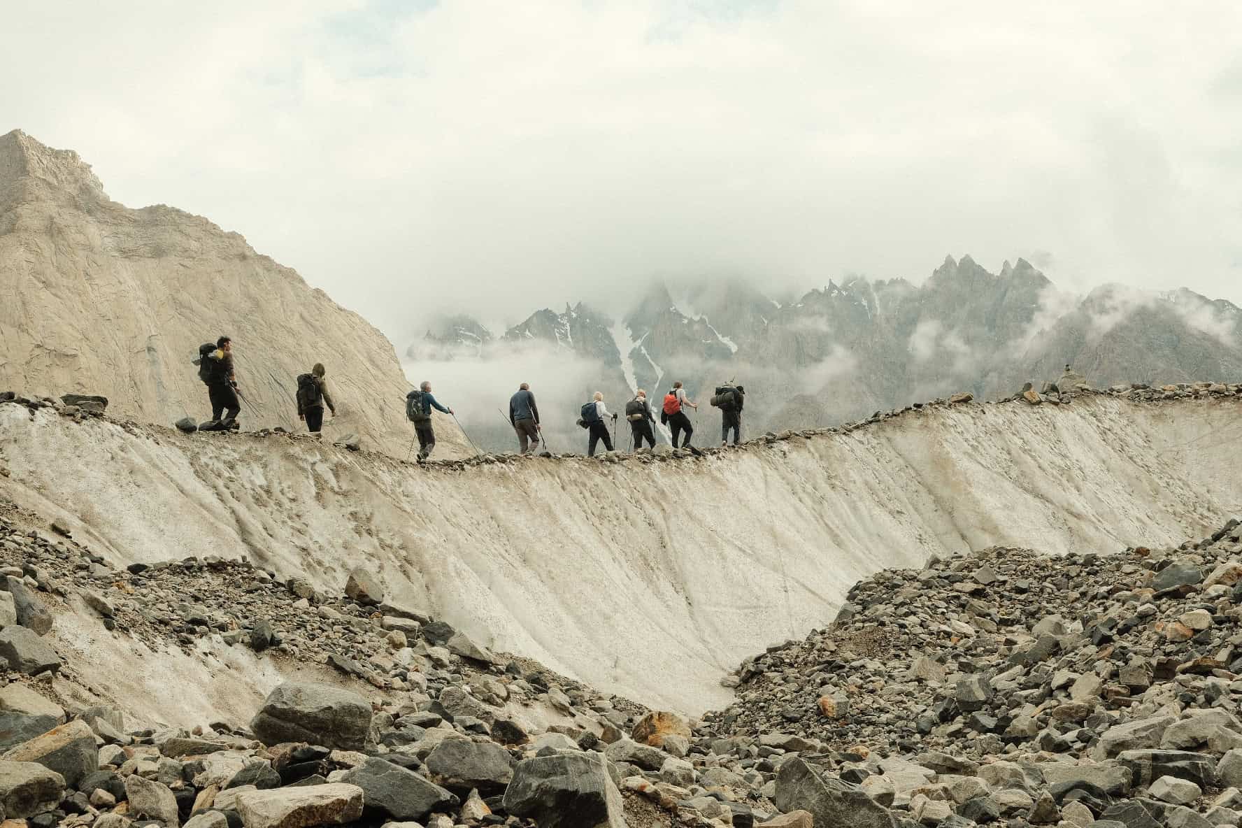 Pakistan Karakoram Trekking The Wildlinger K2 basecamp Broad Peak basecamp Gondogoro La