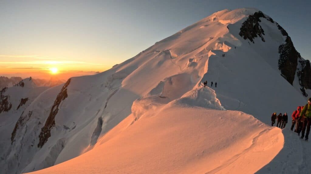 Mont Blanc The Wildlinger Frankrijk Beklimming