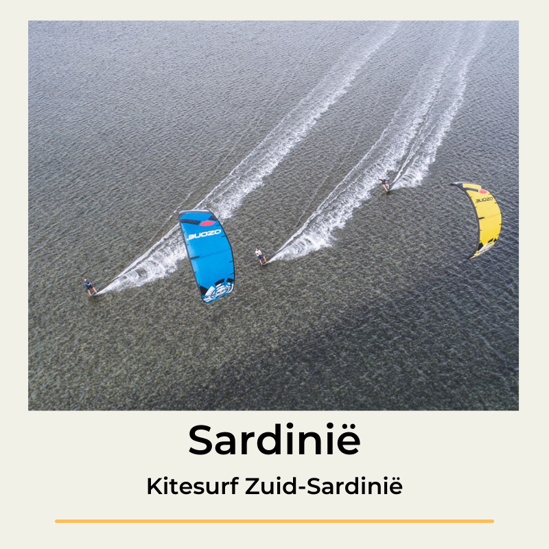 kitesurf Sardinië The Wildlinger Kiten Kitereis Kitesurfreis