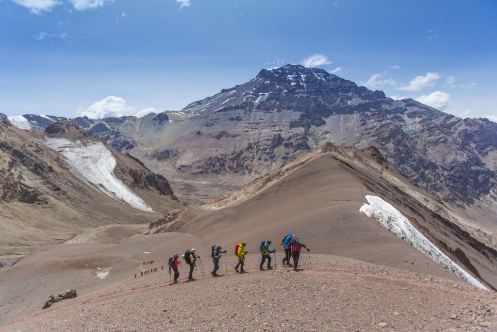 Aconcagua the wildlinger seven summits beklimming berg argentinie inka expeditie trekking zuid-amerika